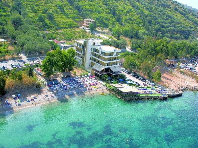 Paradise Beach Hotel Radhimë Exteriör bild