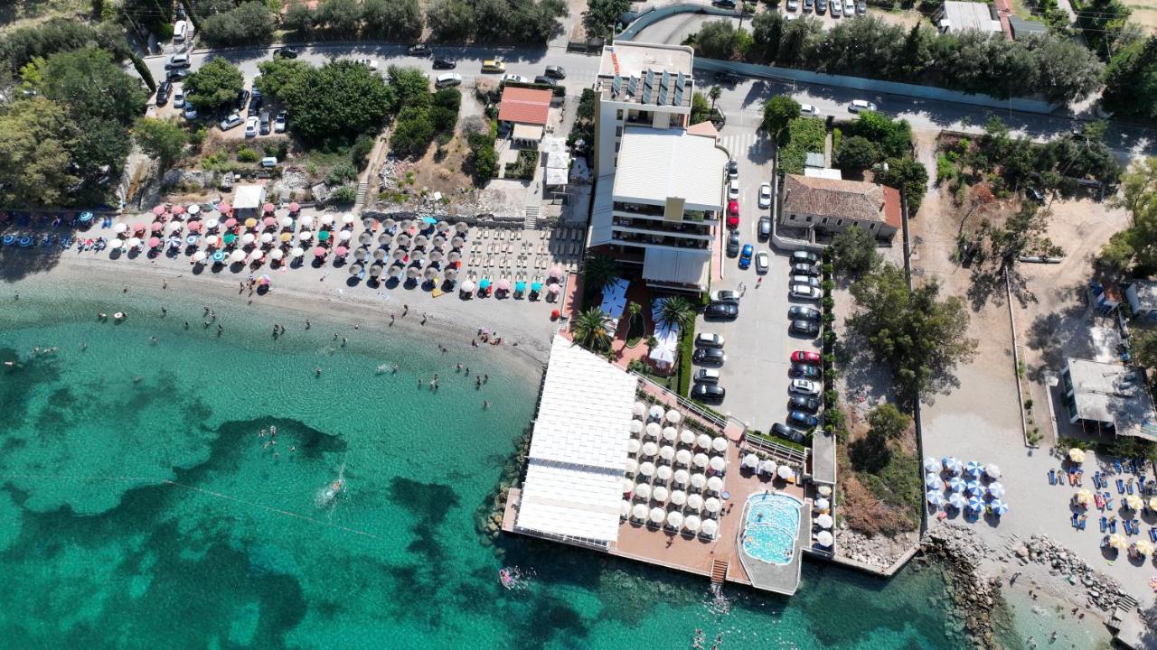 Paradise Beach Hotel Radhimë Exteriör bild
