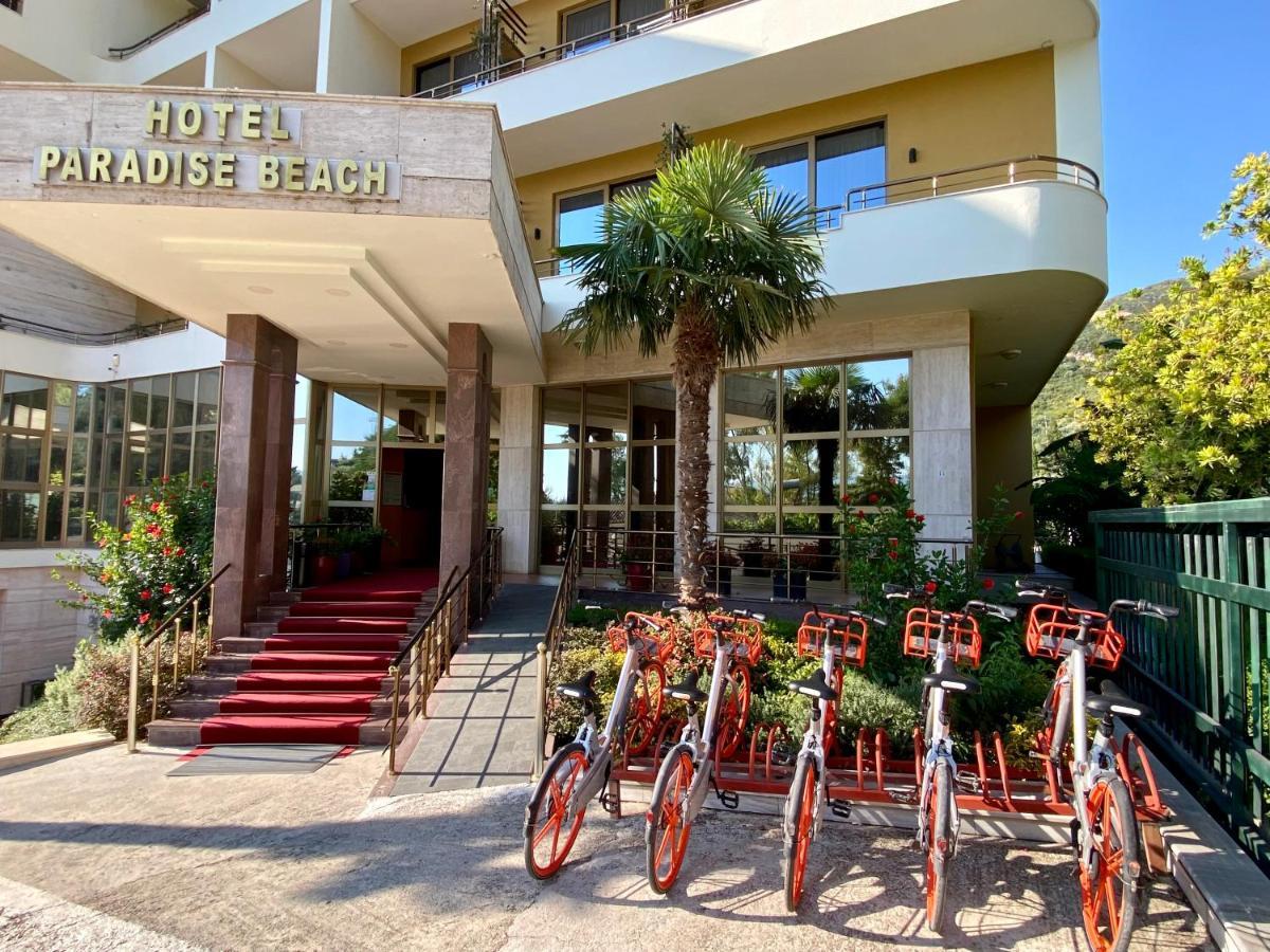 Paradise Beach Hotel Radhimë Exteriör bild